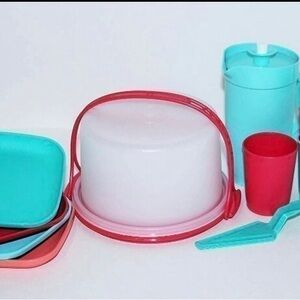 Brand New Tupperware Tea Set